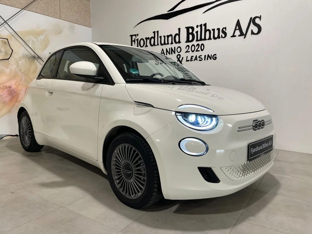 Fiat 500E Hvid 1